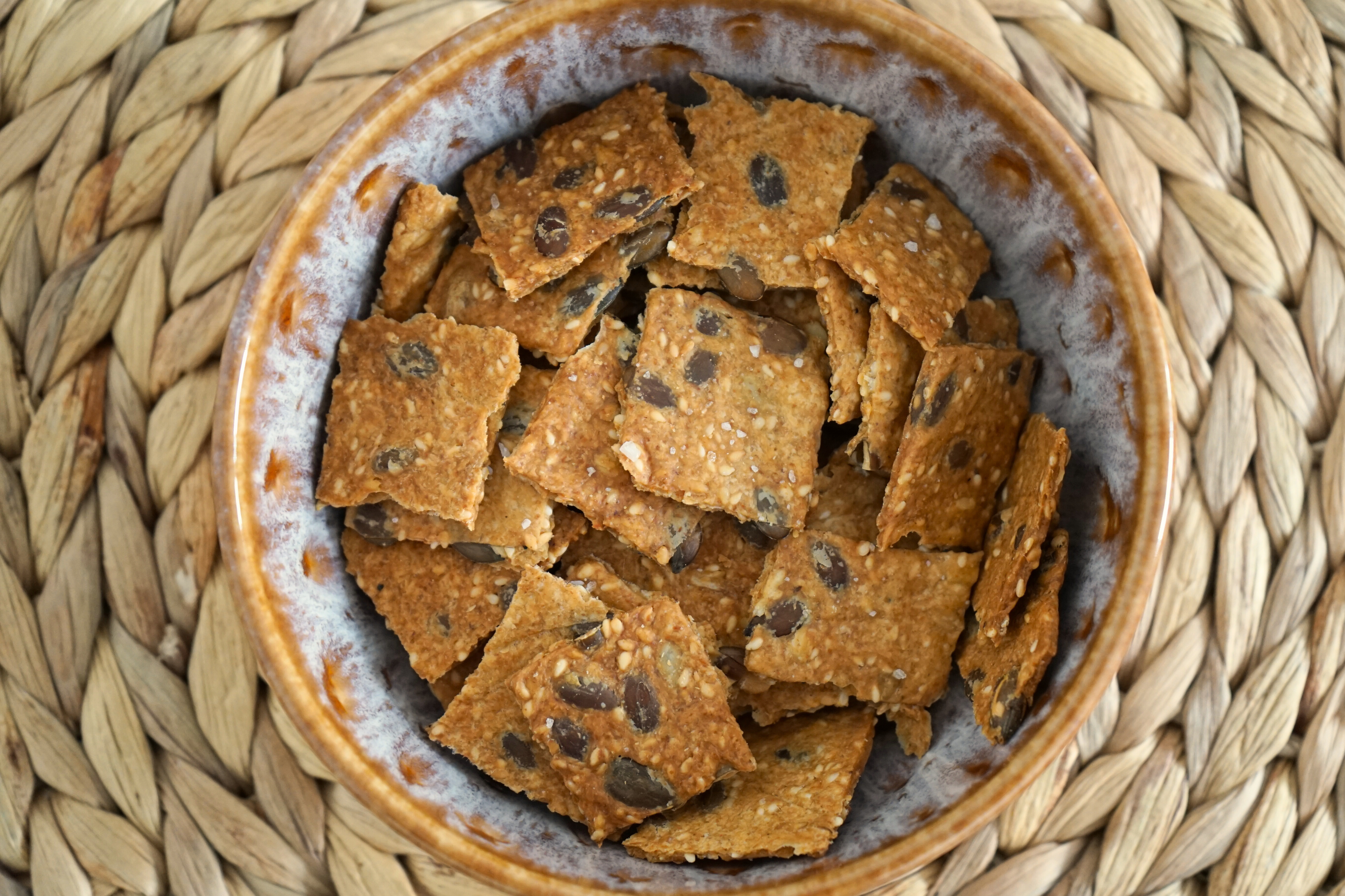 Crackers aux graines