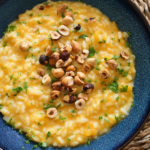 risotto à la courge et noisettes